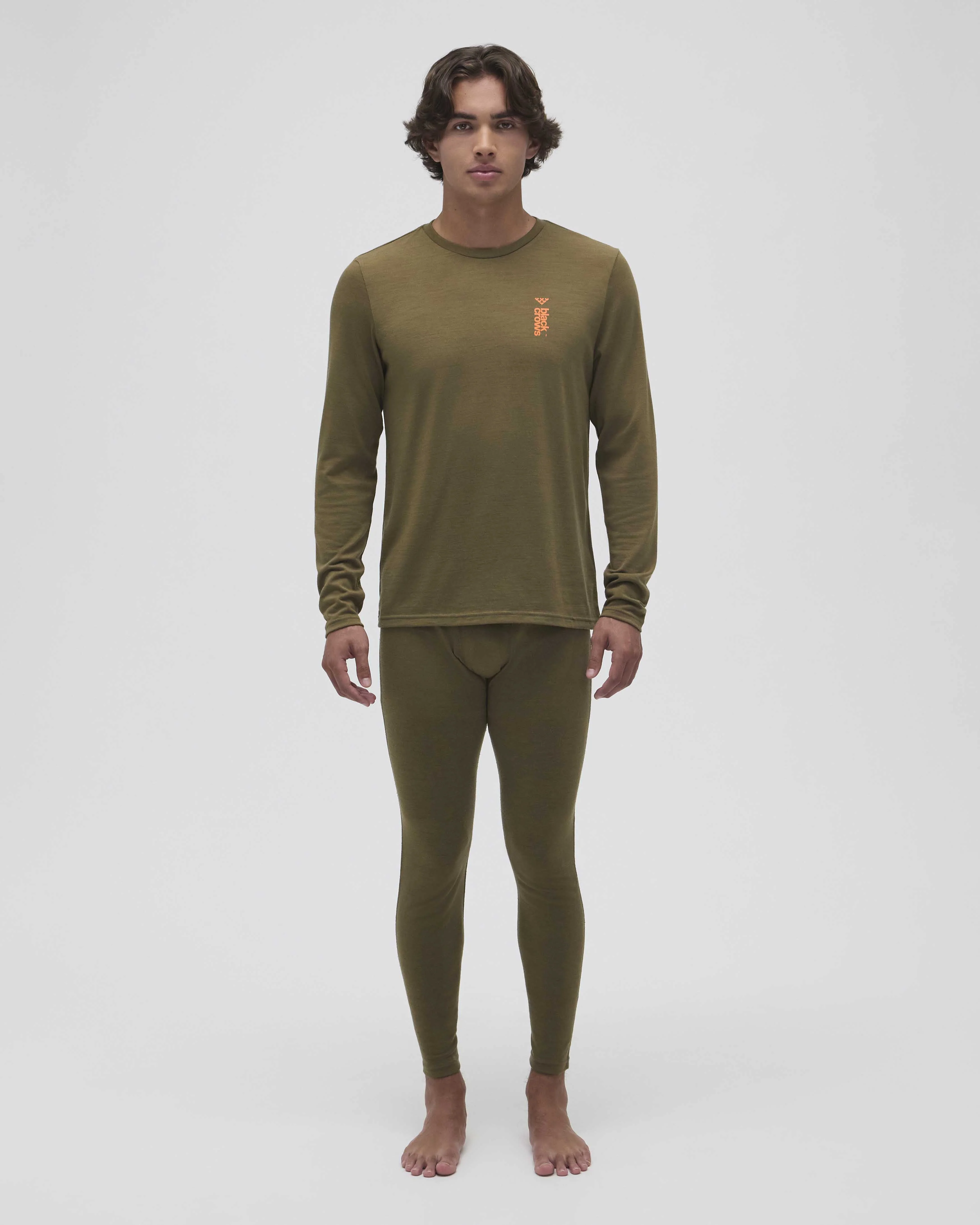 Men's Merino Wool Long Sleeve Tee - Image 12