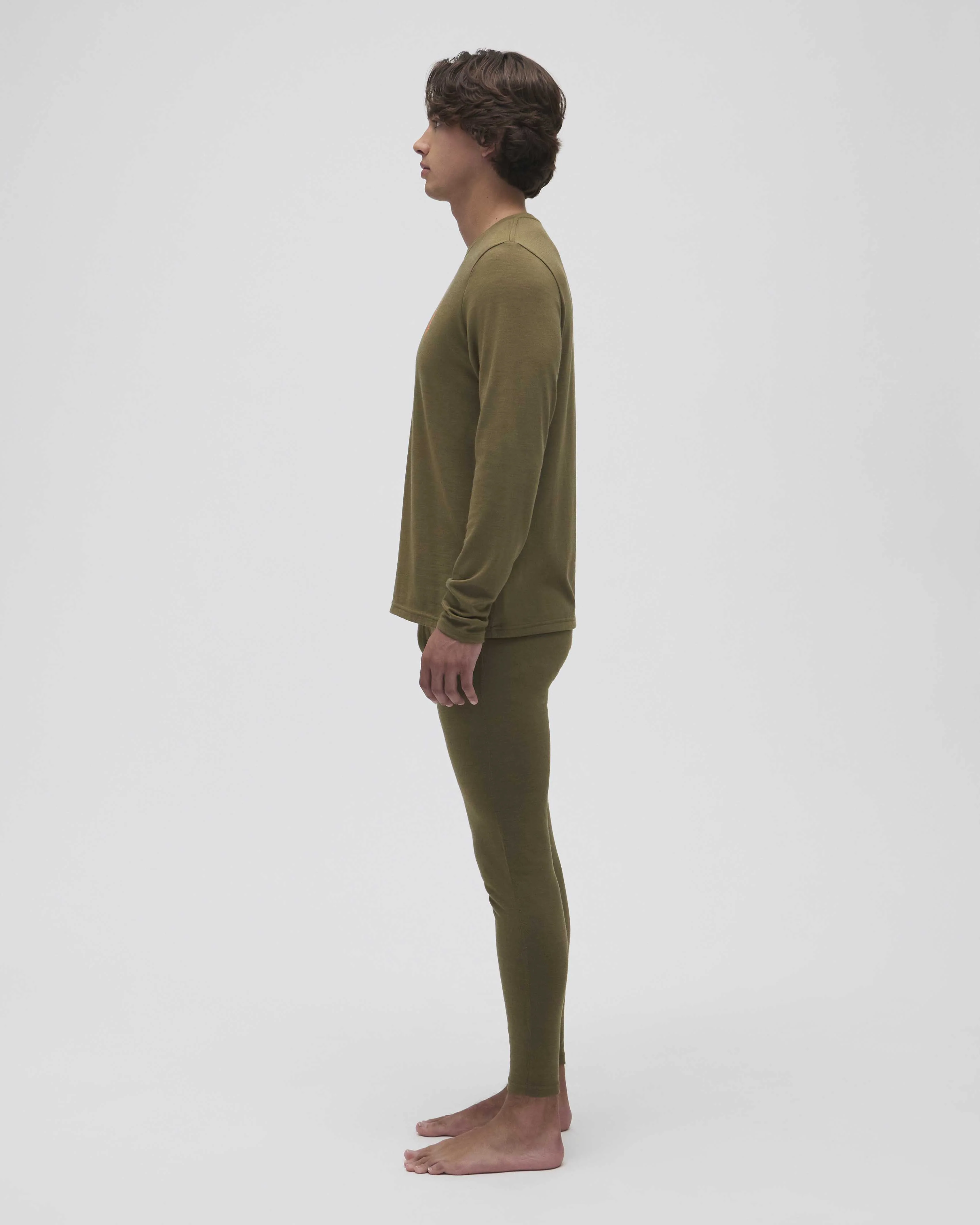 Men's Merino Wool Long Sleeve Tee - Image 13