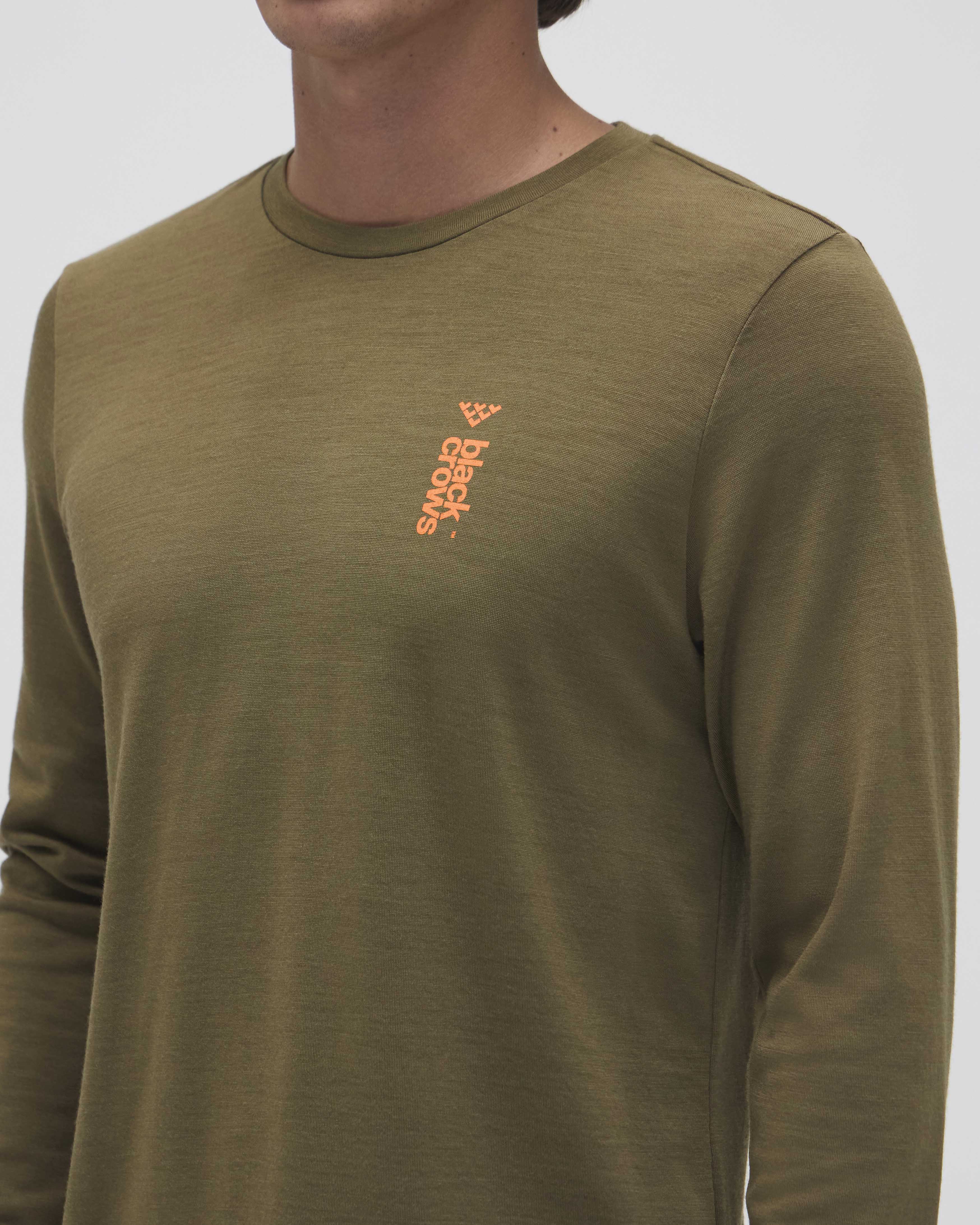 Men's Merino Wool Long Sleeve Tee - Image 15