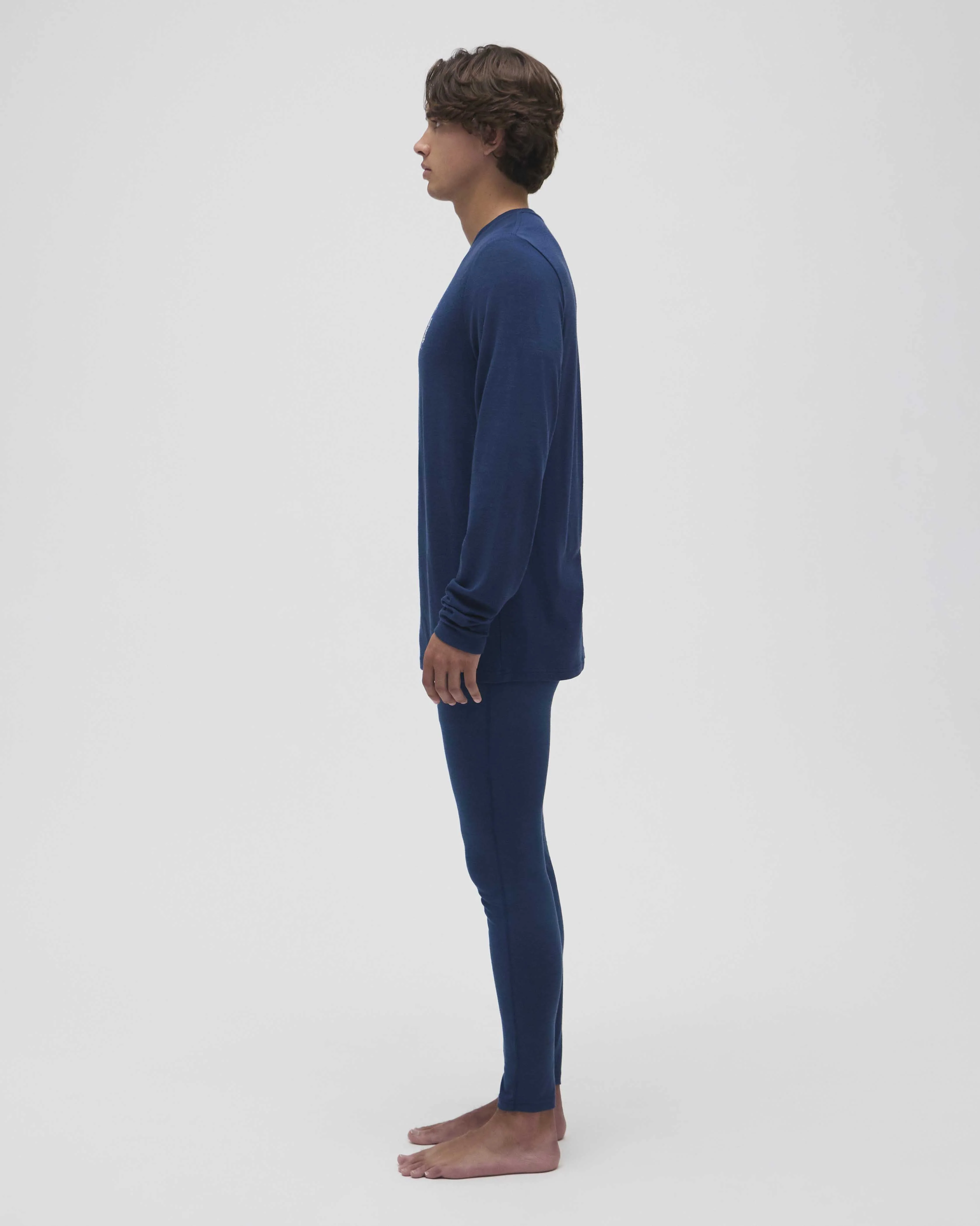 Men's Merino Wool Long Sleeve Tee - Image 23